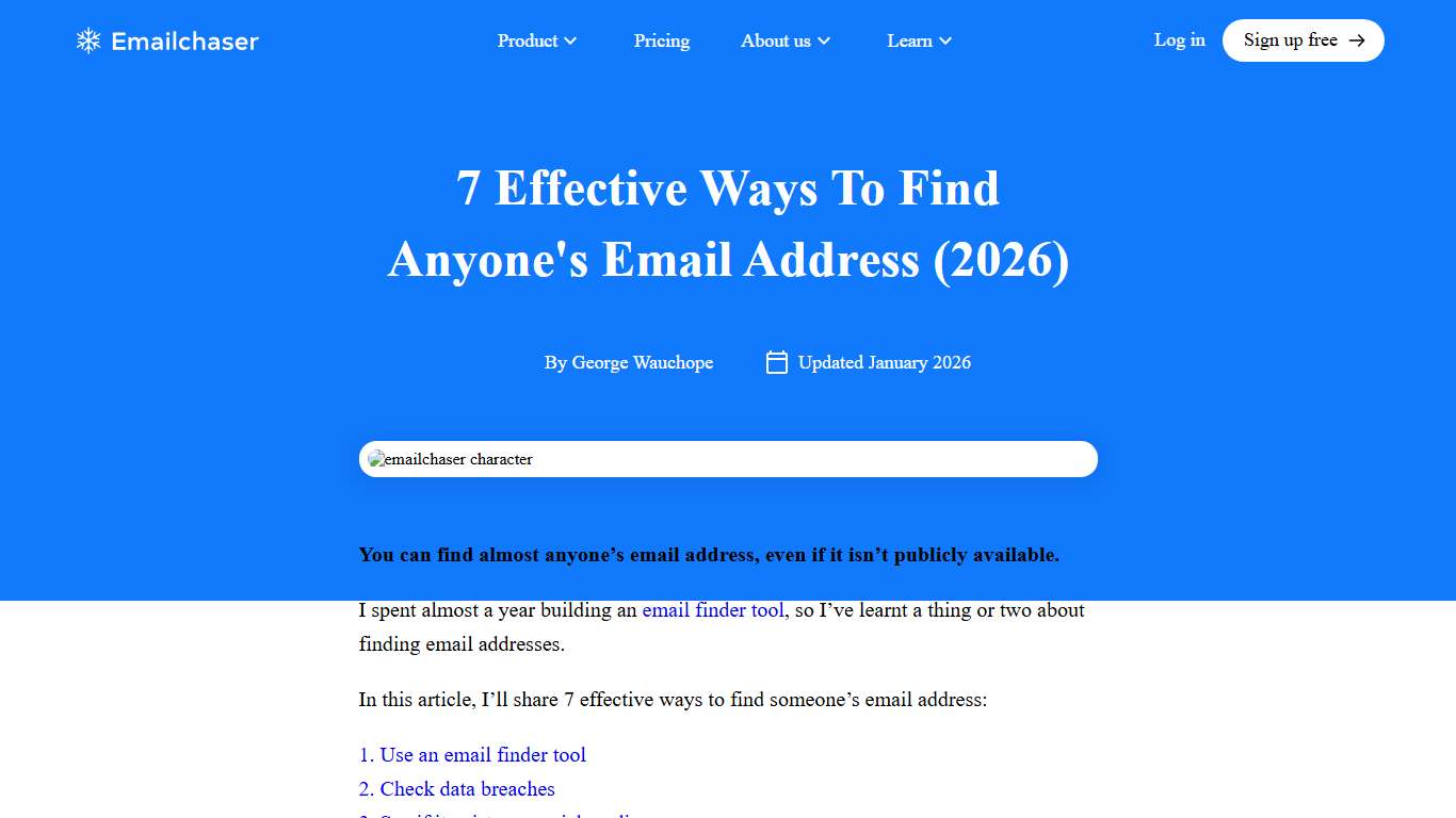 7 Effective Ways To Find Anyone's Email Address (2026)